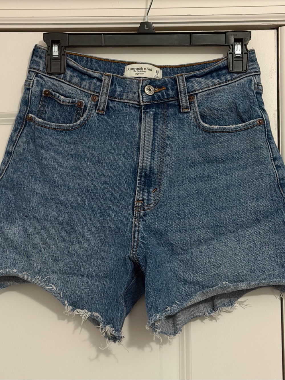 Abercrombie & Fitch Blue Women's Denim Cutoff Shorts